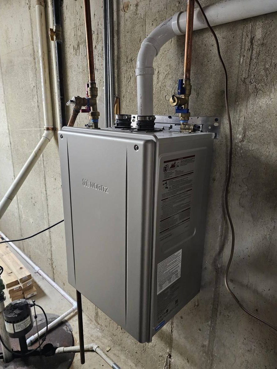Rinnai tankless water heater installation Northwest Suburbs IL Premier Water Heaters